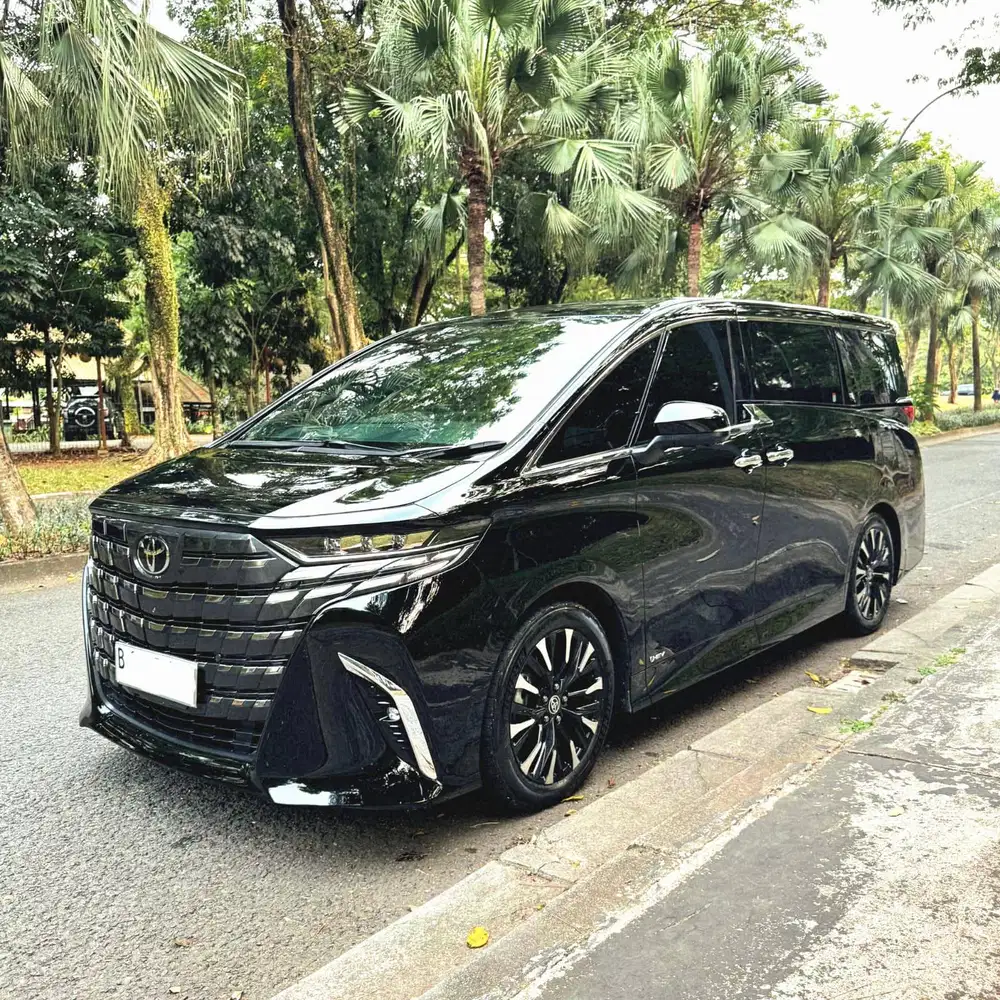 [Km27RB] Toyota Alphard 2.5 HEV Hybrid 2024 Hitam Reg 2025
