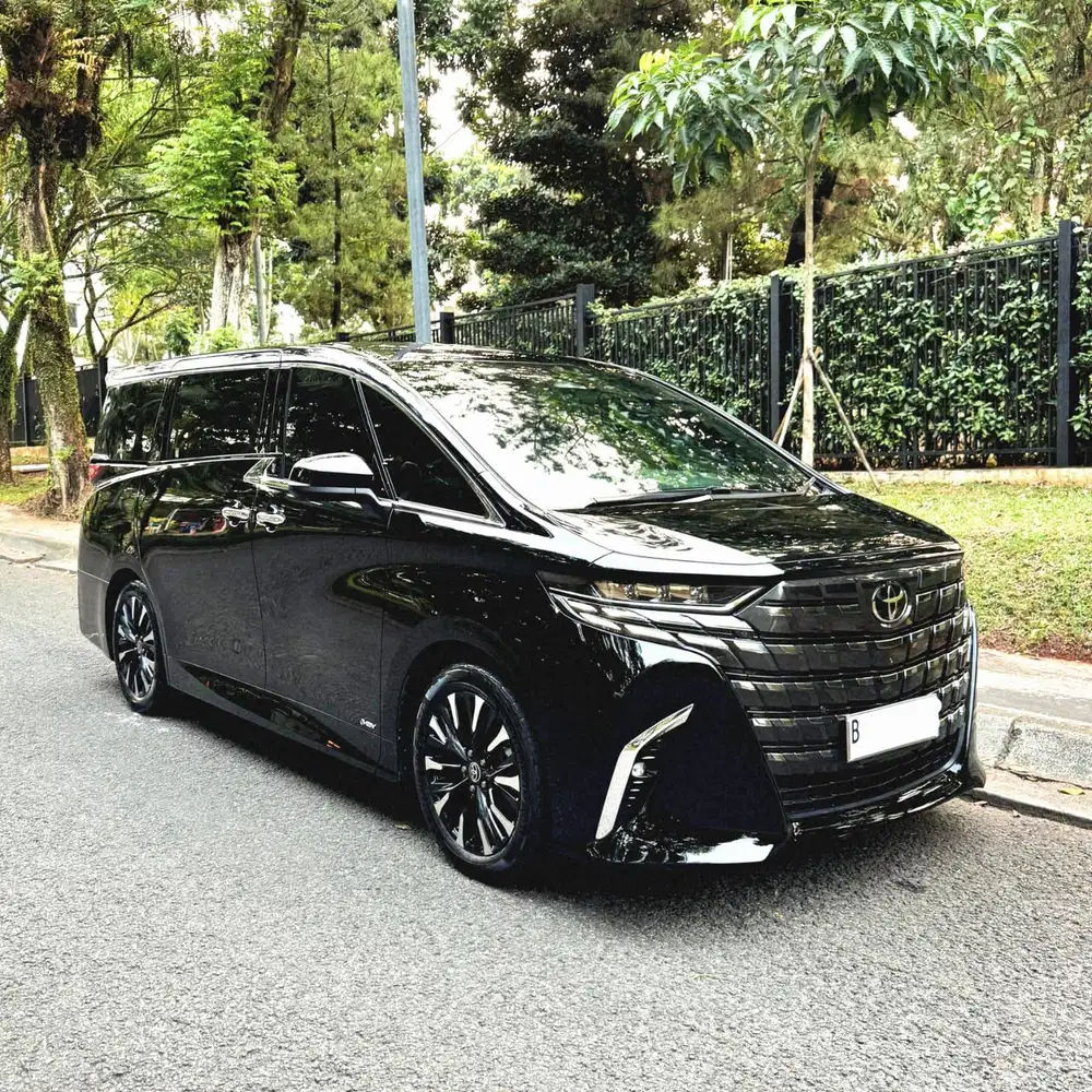 [Km27RB] Toyota Alphard 2.5 HEV Hybrid 2024 Hitam Reg 2025