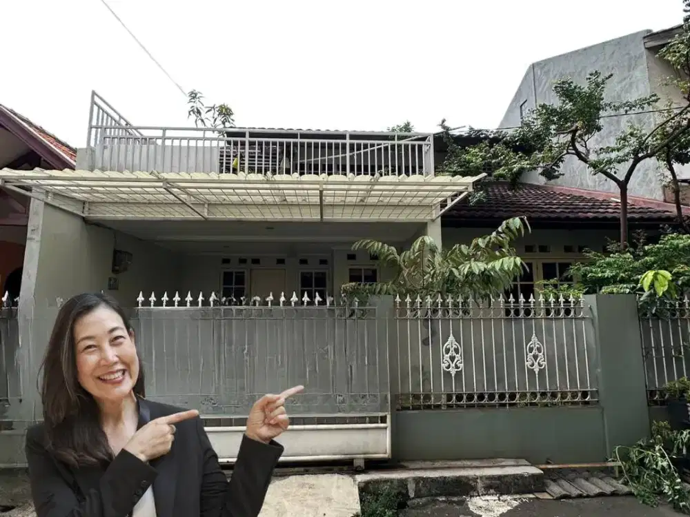 Dijual Rumah Asri Curug Cempaka Jati Cempaka Bekasi