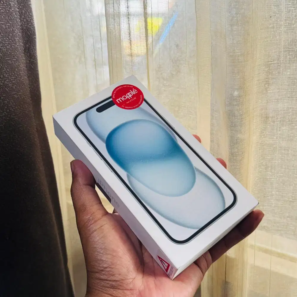 New iphone 15 128 blue ibox