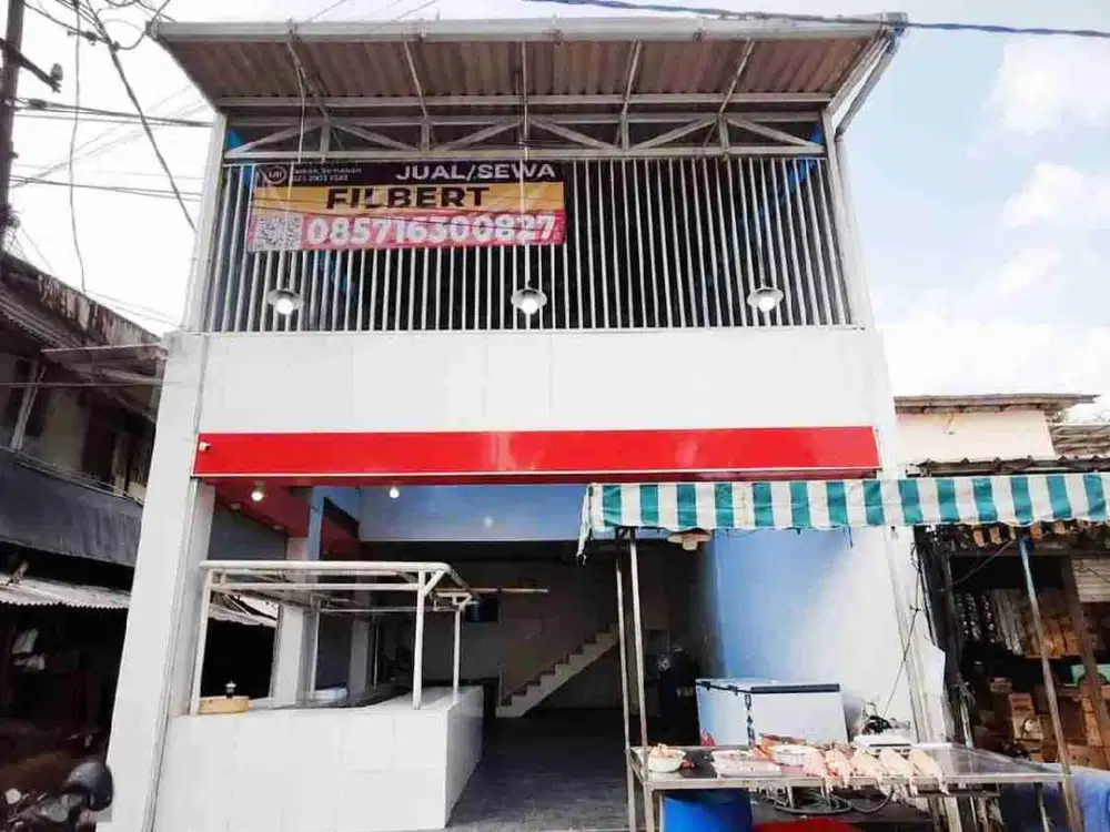 Dijual/Disewakan Ruko Strategis di Pasar Cengkareng, Jakarta Barat