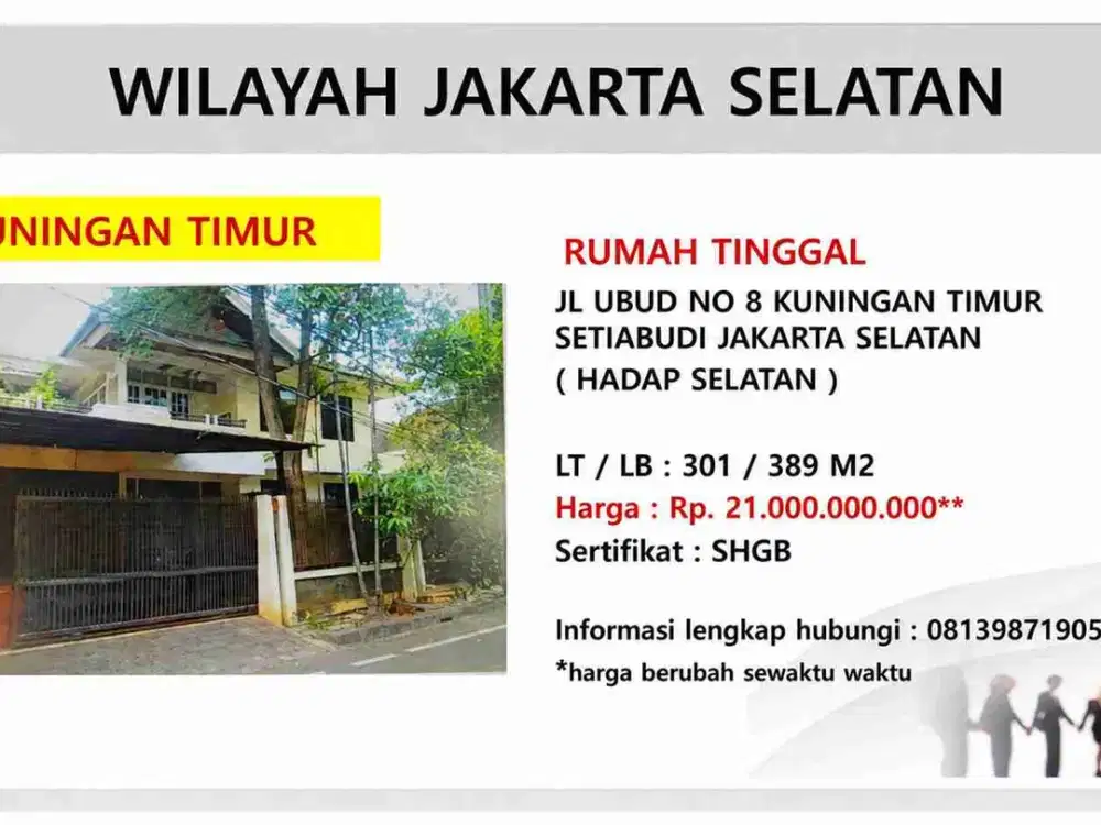 Rumah dengan lokasi super premium