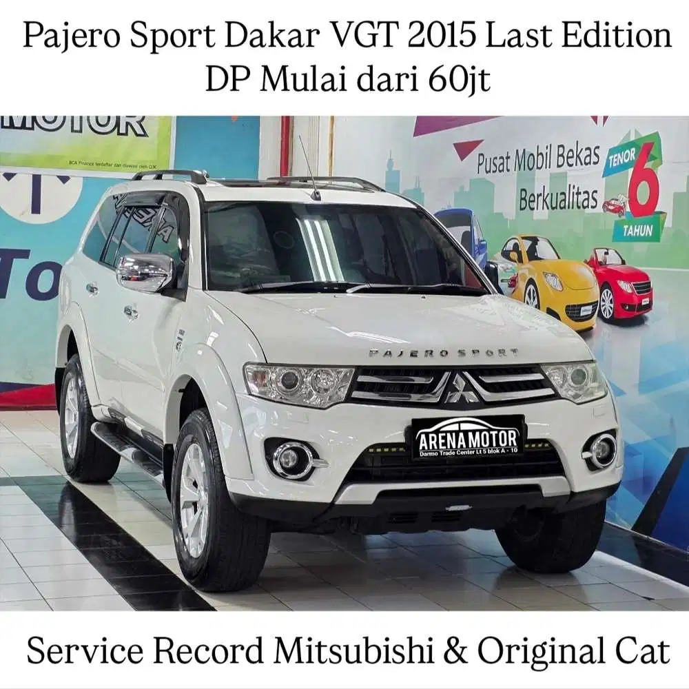 [KM 110rb] Pajero Sport Dakar VGT 2015 Antik # Mitsubishi 2.5 Sunroof
