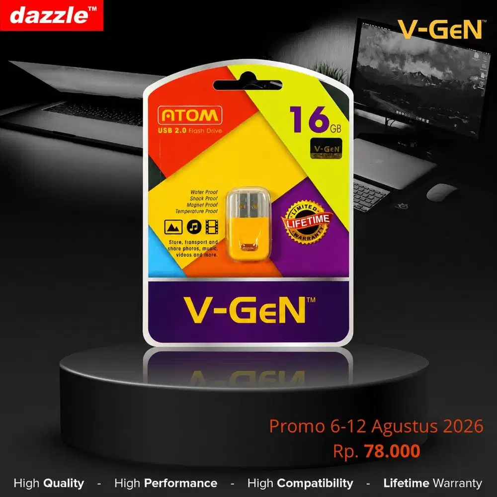Flashdisk Vgen Atom 16gb