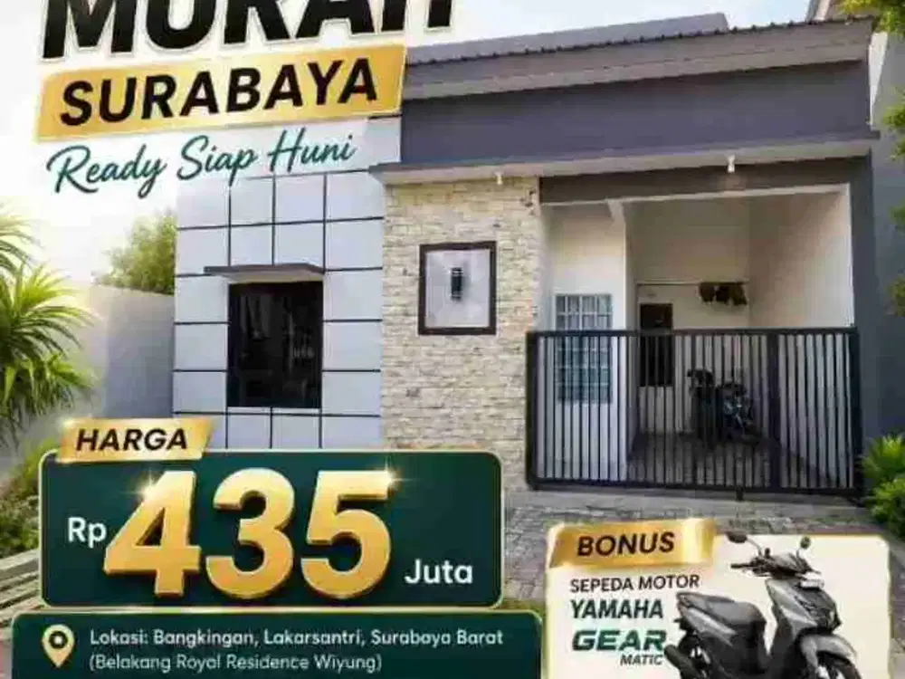 Dijual Rumah Minimalis Di Bangkingan Lakarsantri Surabaya