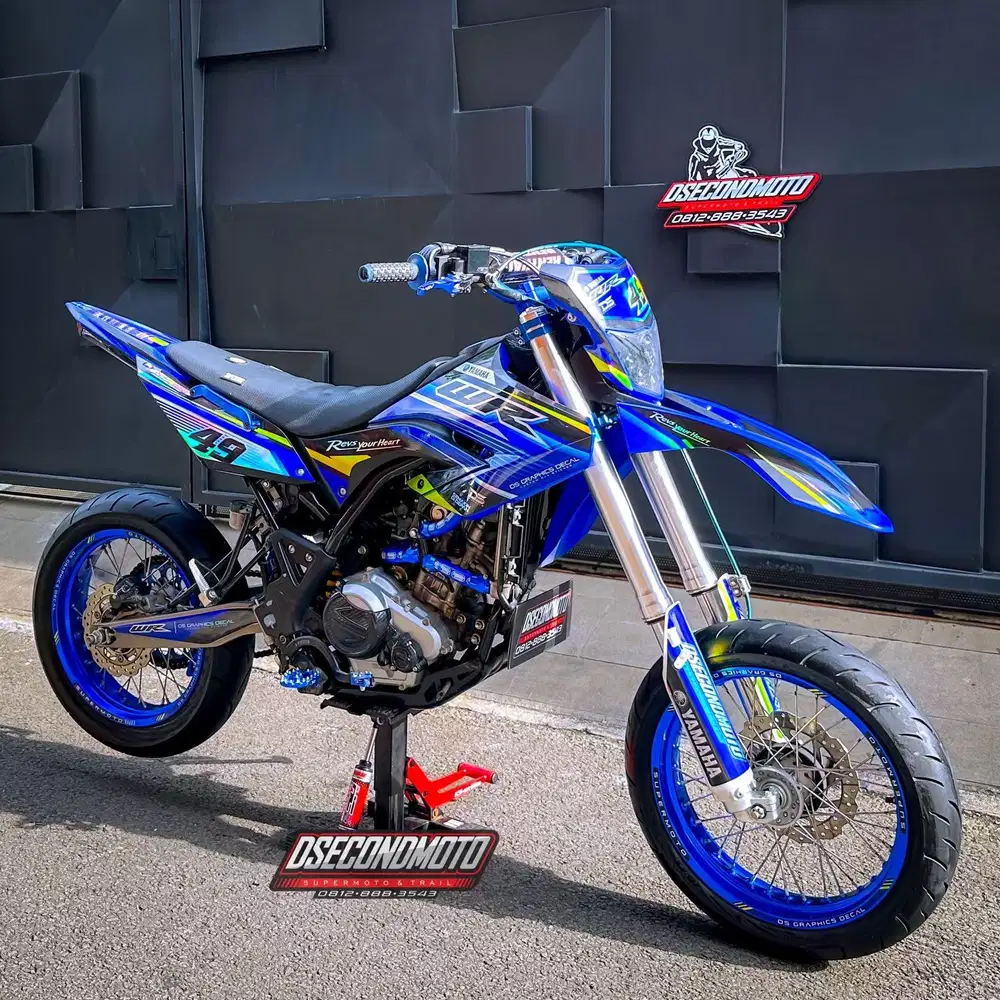 WR 155 SUPERMOTO‼️USD REALJUMP WR155 SIAP TOURING RALLY TRABAS
