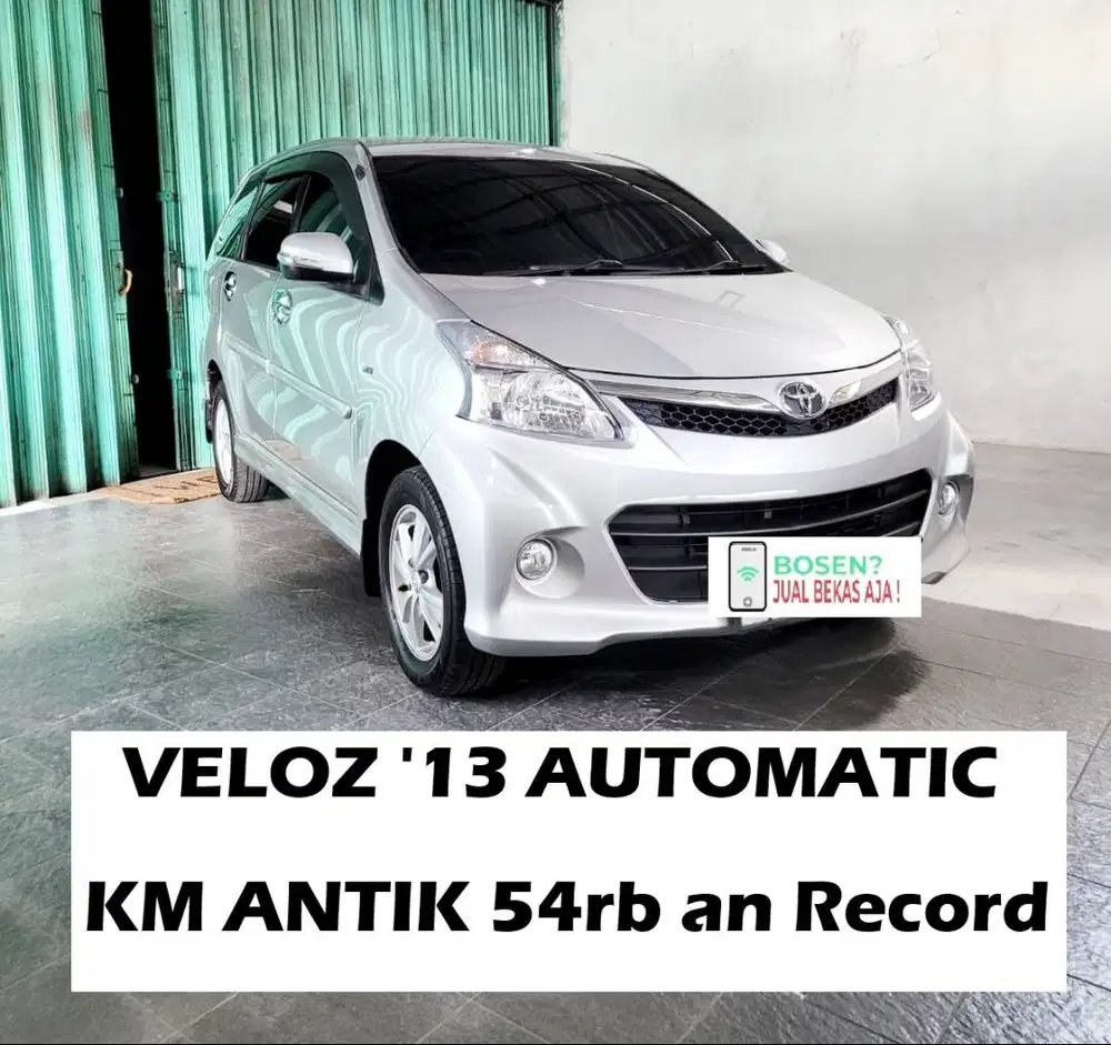 ( KM ANTIK 54rb ) an RECORD TOYOTA AVANZA VELOZ PAJAK PANJANG 1TAHUN