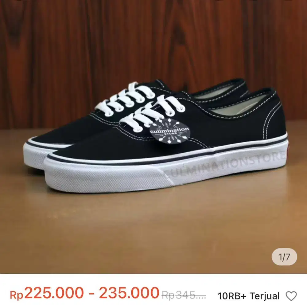 Forsale!! Sepatu Vans Authentic