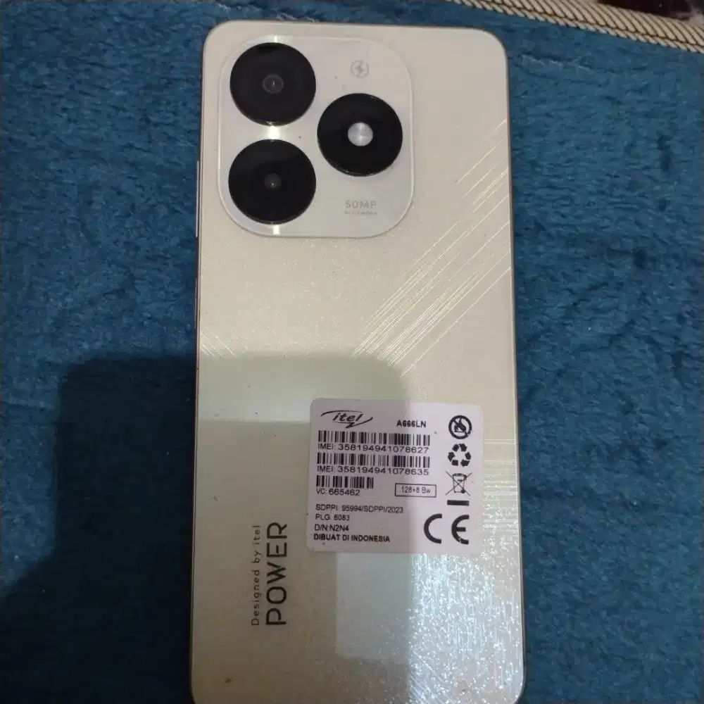 Hp Itel P55 5G second matot batangan