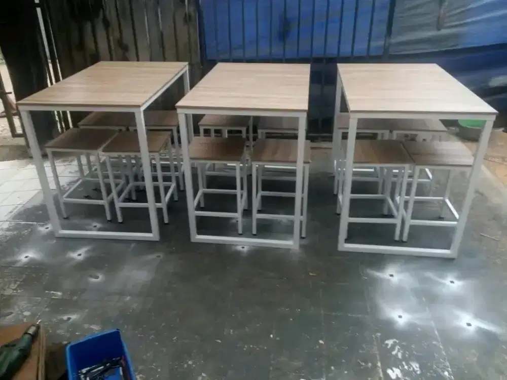 Meja kursi cafe resto warkop