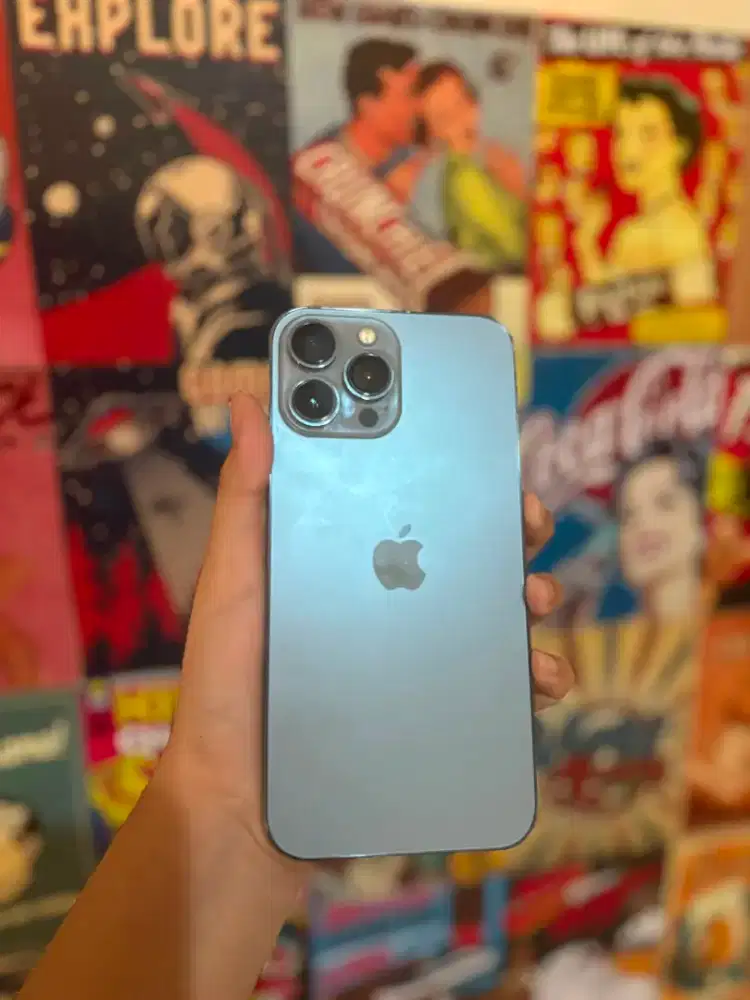 IPHONE 13 PROMAX 128GB EX INTER WIFI ONLY JARINGAN HILANG