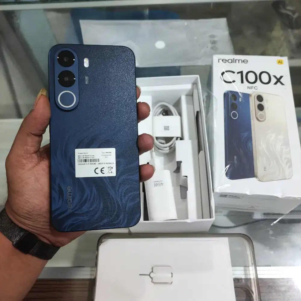 Realme C100x, 6/128Gb Fullset, bisa TT