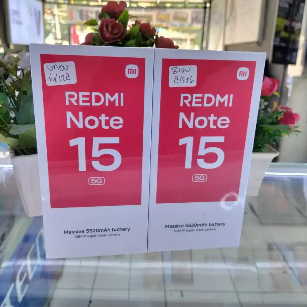 Xiaomi Redmi Note 15 5G 8+8/256GB Resmi Segel