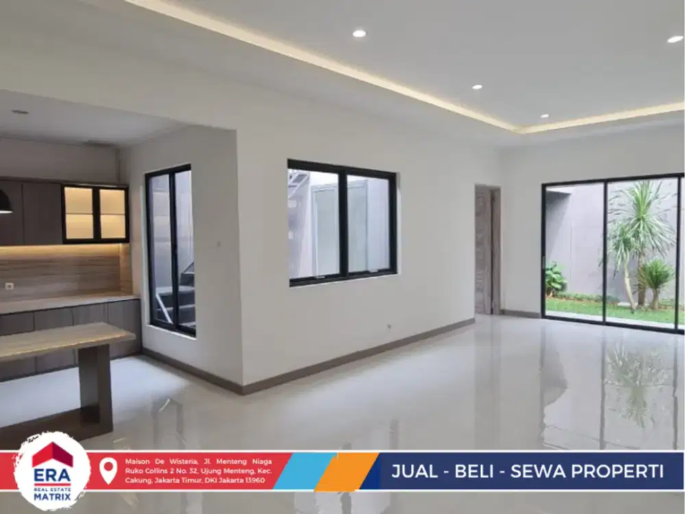 Jual Rumah Gress Cipinang Elok 2 Semi Furnish – SHM On Hand+IMB Lengkap