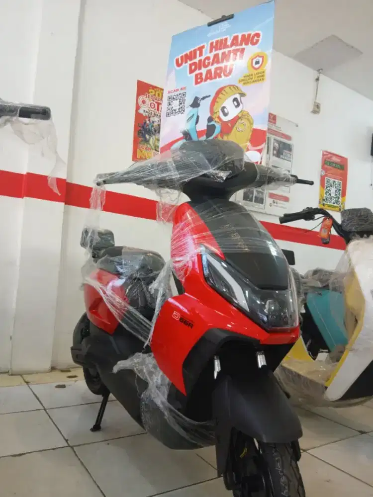 Sepeda listrik D66A Red