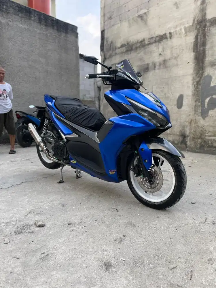 Aerox new 2021 gresh biru candy