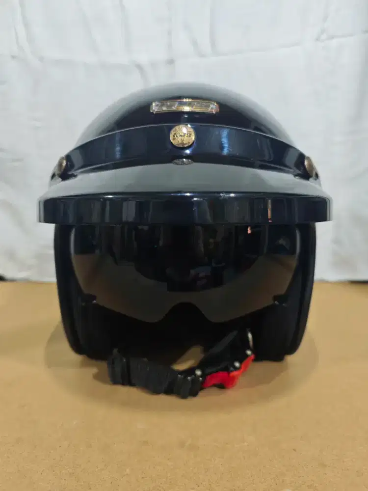 JUAL Helm NJS NX-2 SOLID HELM RETRO