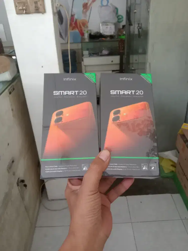 Fast respon WA Infinix Smart 20 4+4/128 Garansi resmi 1thn
