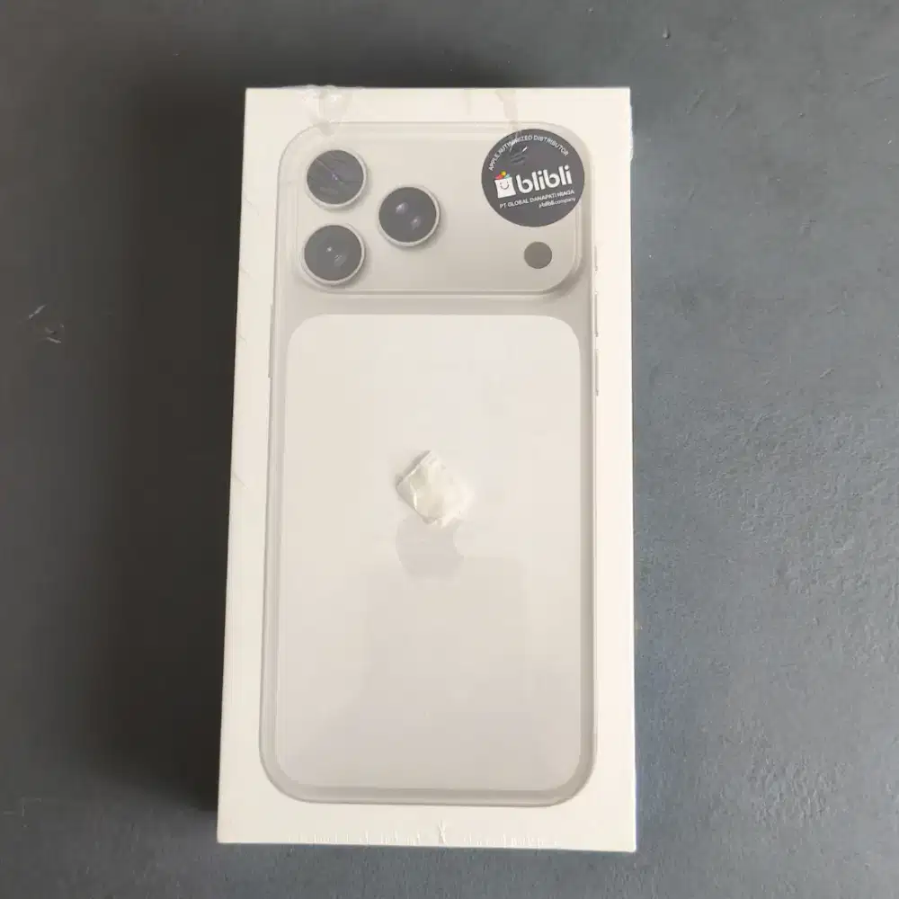 IPHONE 17 PRO MAX 256GB SILVER GARANSI RESMI