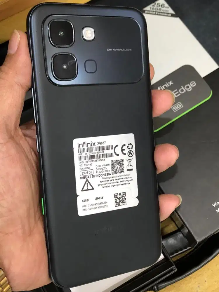 Infinix not edge 5g 8/256gb