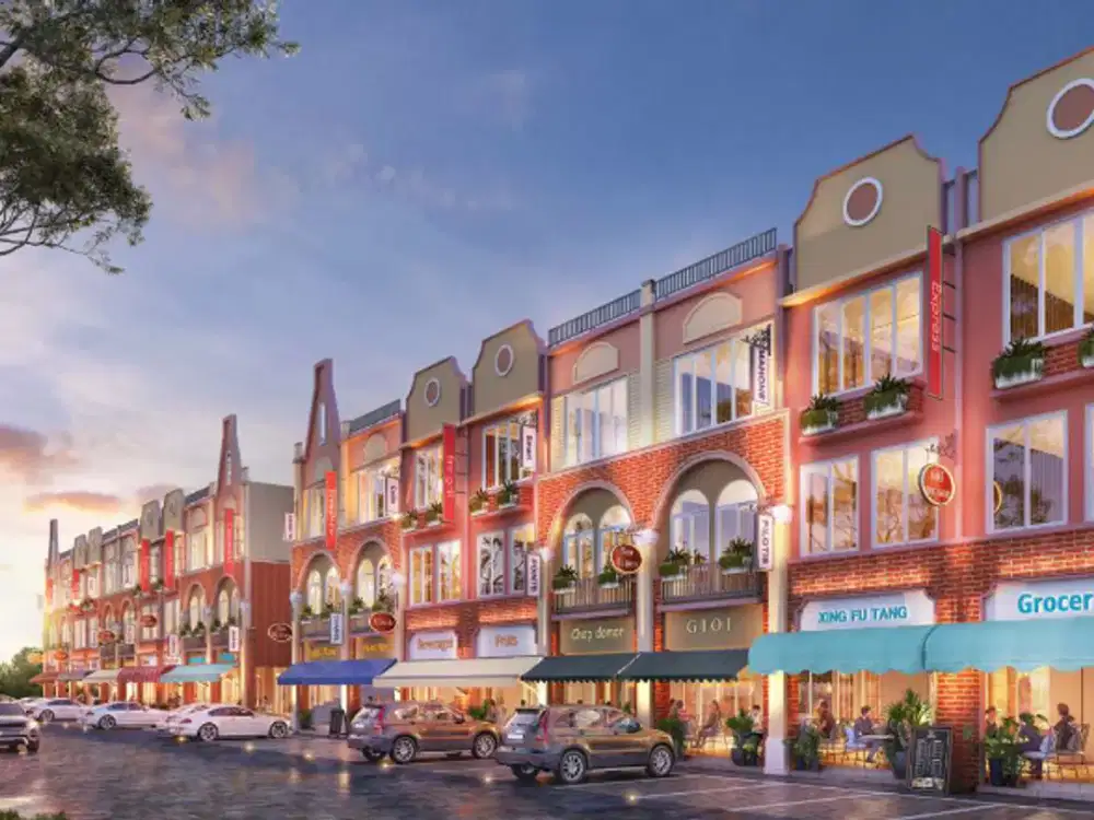 Dijual Rukan Marina Bay PIK2 Type PARIS Pantai Indah Kapuk 2