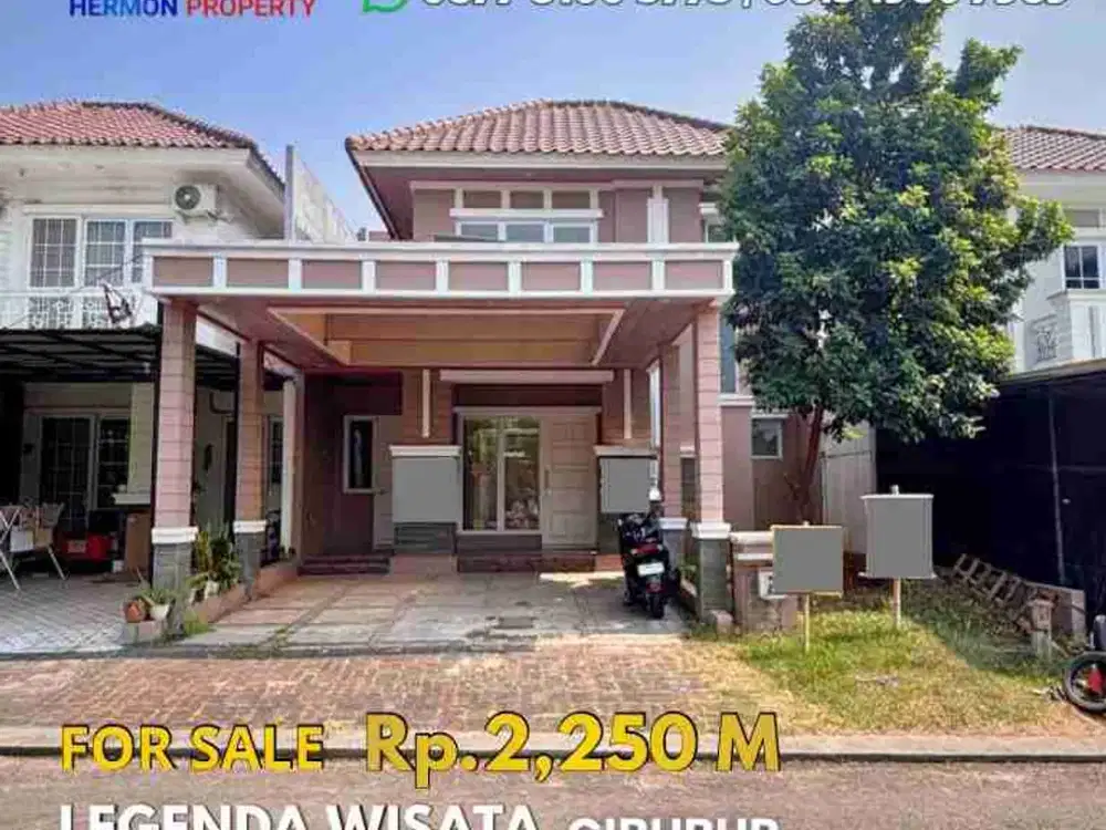 Dijual Rumah Bangunan Besar di Legenda wisata Cibubur