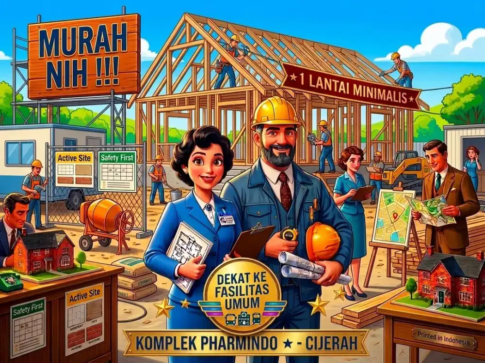 JUAL RUMAH DI PHARMINDO, CIJERAH, MELONG, CIMAHI.