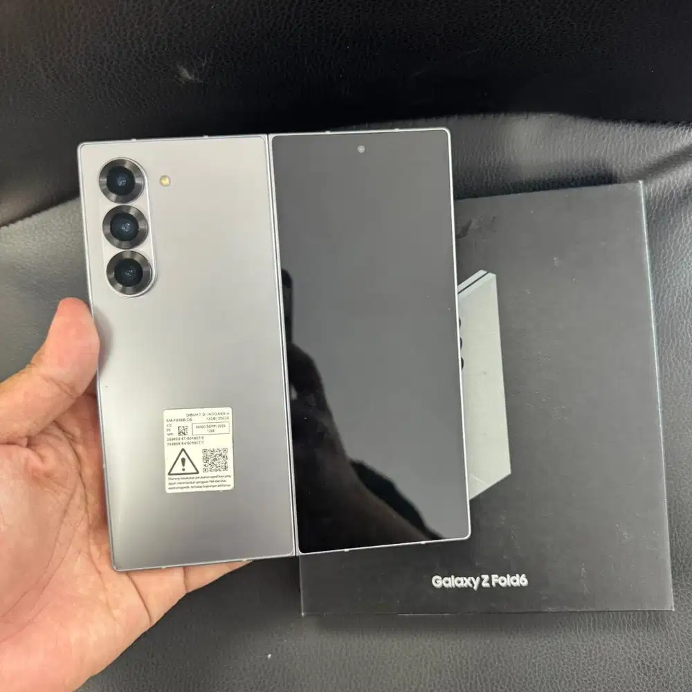 Samsung Z fold 6 12/256gb fullset second sein