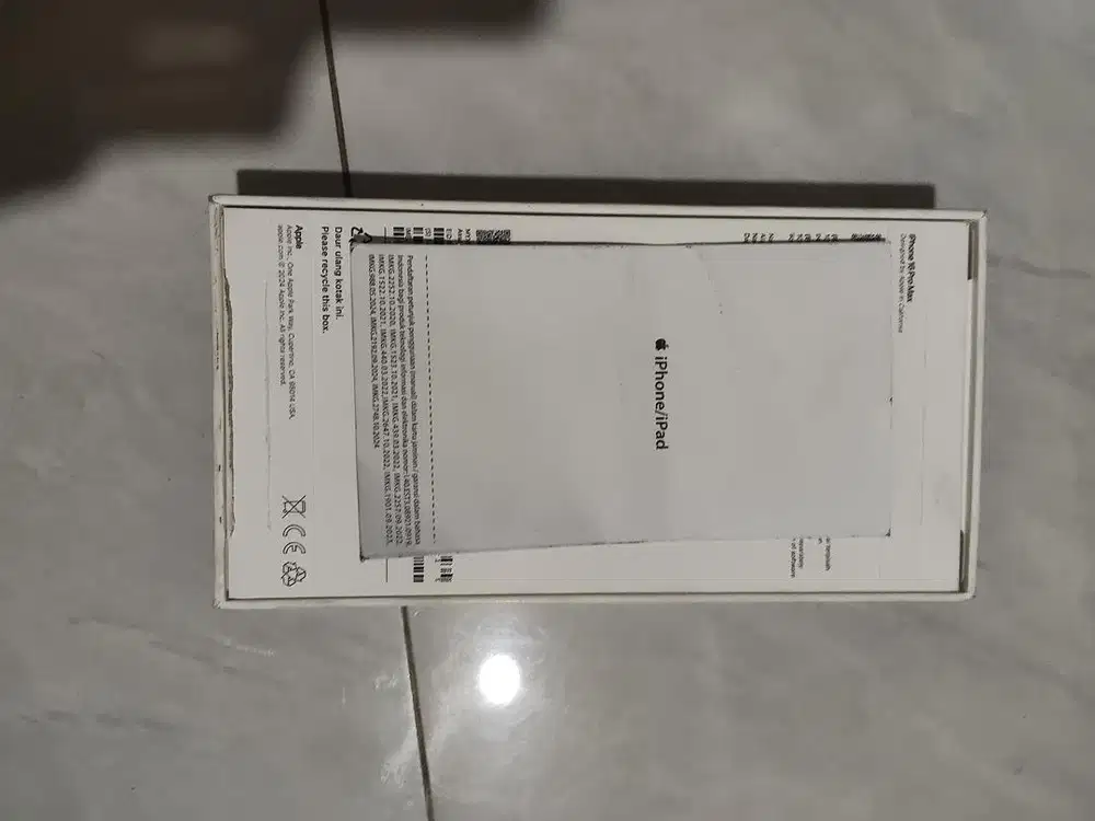 IPHONE 16 PROMAX 1 TB IBOX GARANSI MSH ADA SAMPE TAHUN DEPAN