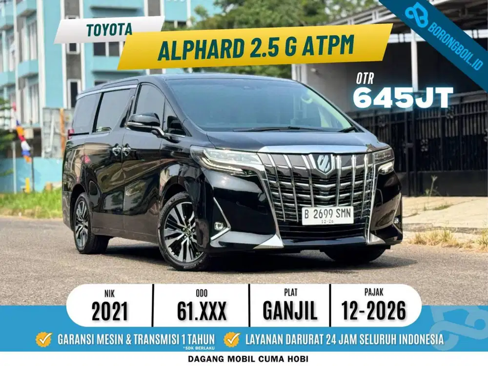 Alphard G ATPM 2021 AT