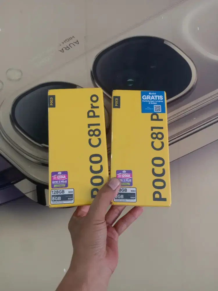 Fast respon WA Poco C81 Pro 4+4/128 Garansi resmi 15bln