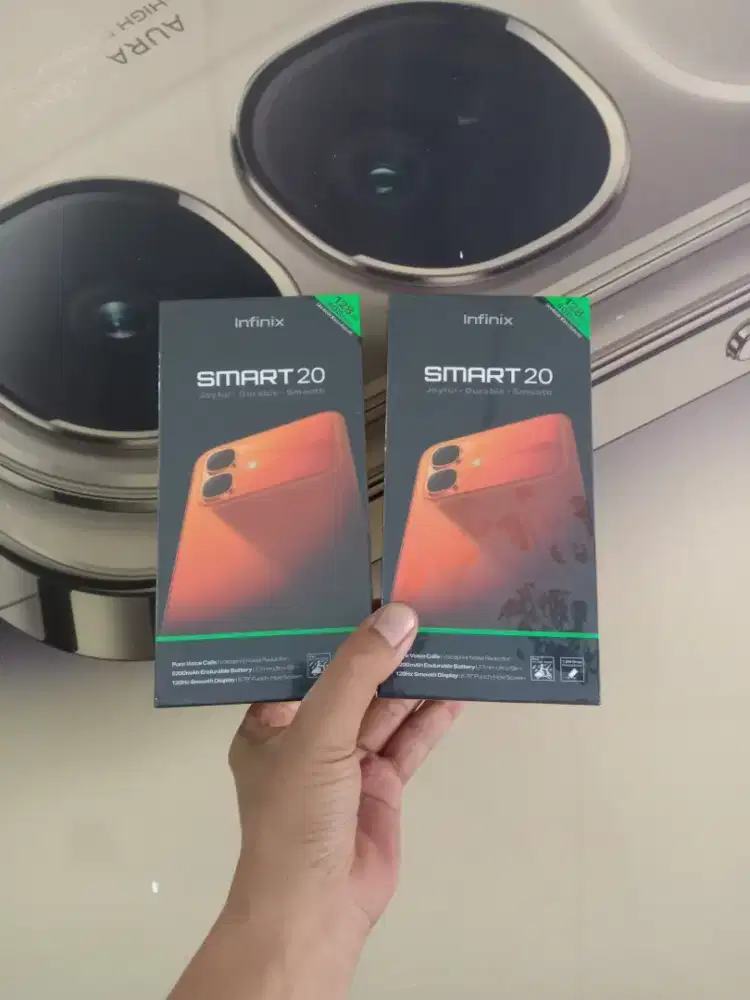 [ Fast respon WA ] Infinix Smart 20 4+4/64 Garansi resmi 1thn