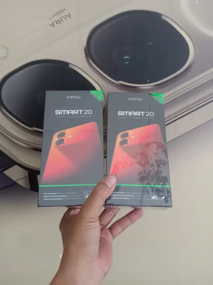 Fast respon WA Infinix Smart 20 4+4/128 Garansi resmi 1thn