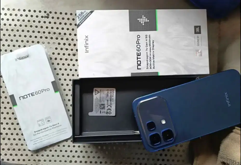 Infinix note 60 pro 8+8/256gb mulus fullset garansi panjang