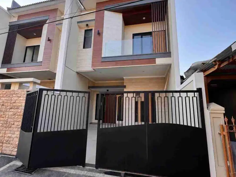 Dijual 2 Unit Rumah Minimalis Modern Nirwana eksekutif, Surabaya timur