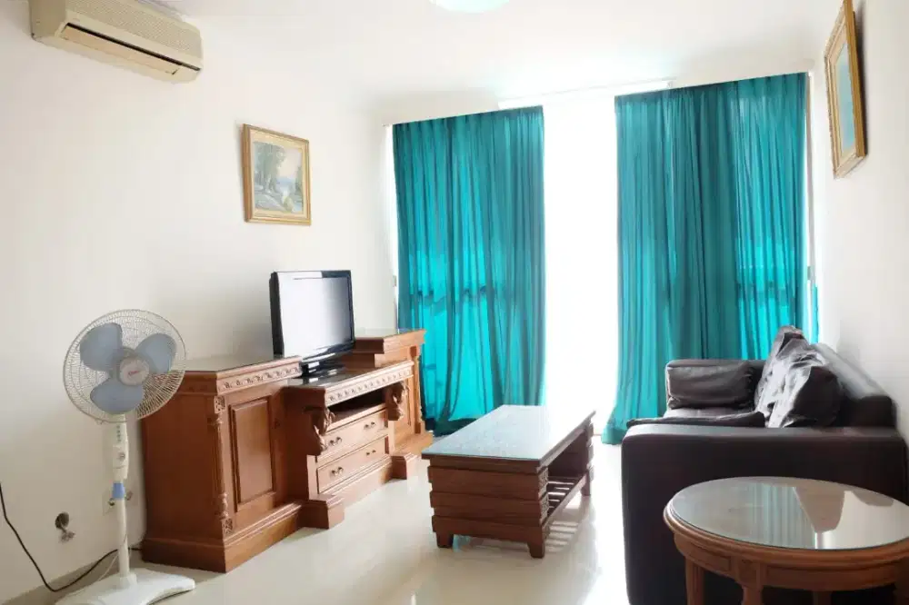 Disewakan Murah Apartment Taman Rasuna 2 Kamar + 2 Kamar Mandi