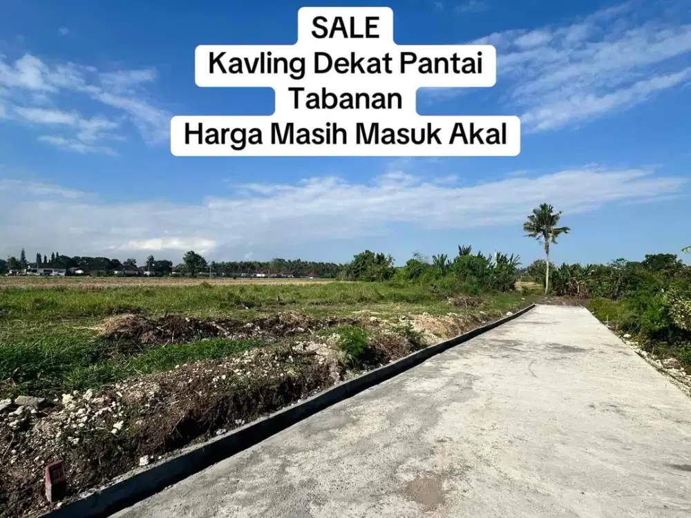 SALE Kavling Jalan Utama Wanasara Mulai Rp395 Juta
