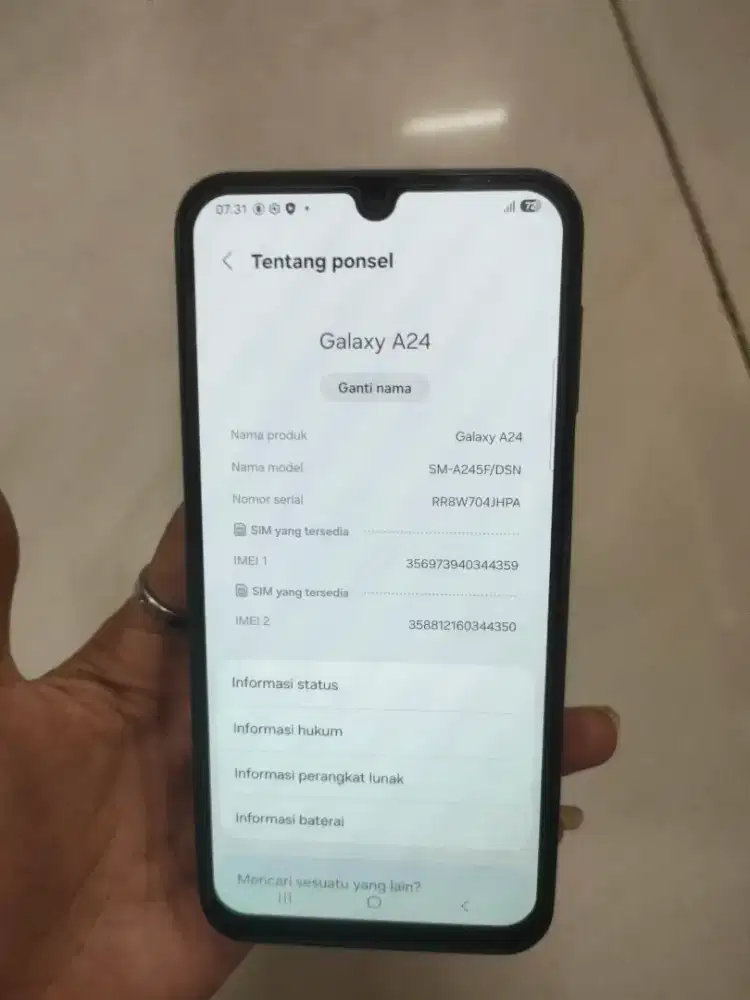 Jual Samsung a24