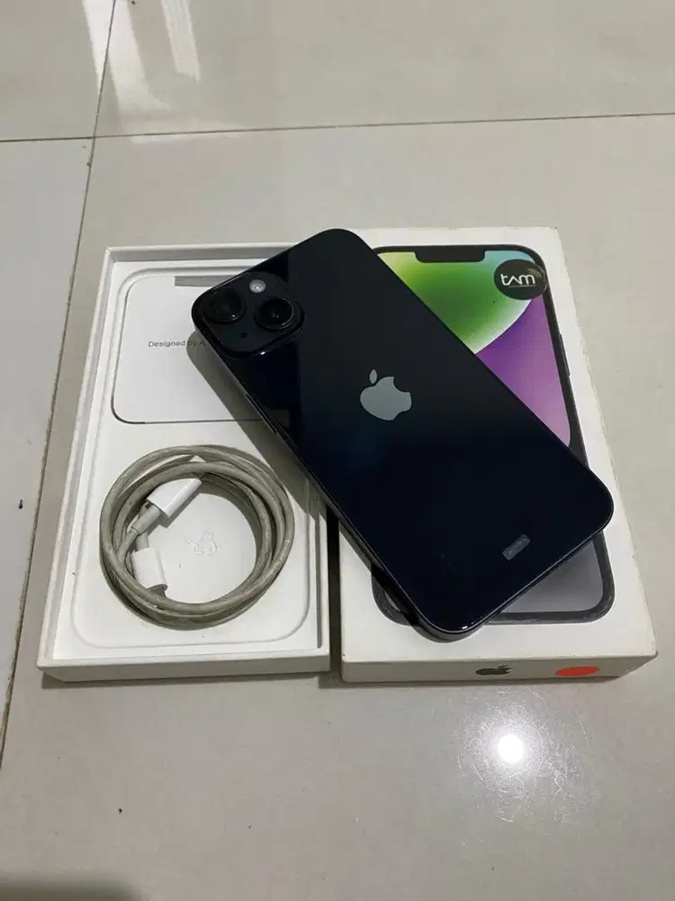 Iphone 14 basic 128gb iBox garansi April 2027 bh 98% bisa tukar tambah