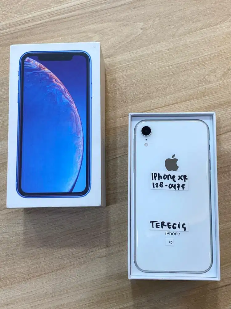 IPHONE XR 128GB WHITE TEREGISTER