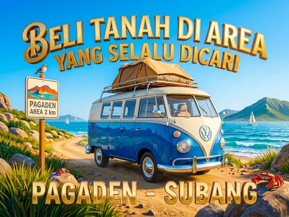JUAL TANAH DI PAGADEN, SUBANG, JAWA BARAT.