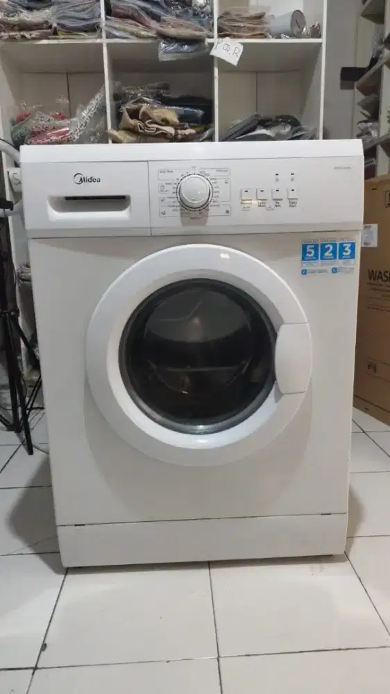 MESIN CUCI MIDEA FRONT LOADING 7KG [KONDISI RUSAK]