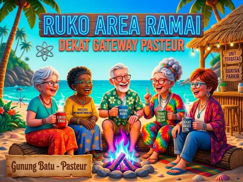 JUAL SEWA RUKO DI GUNUNG BATU, PASTEUR, CICENDO, BANDUNG KOTA.