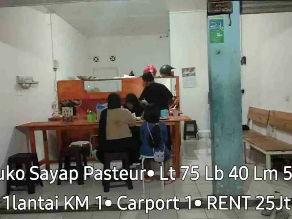 Ruko dekat Tol Pasteur