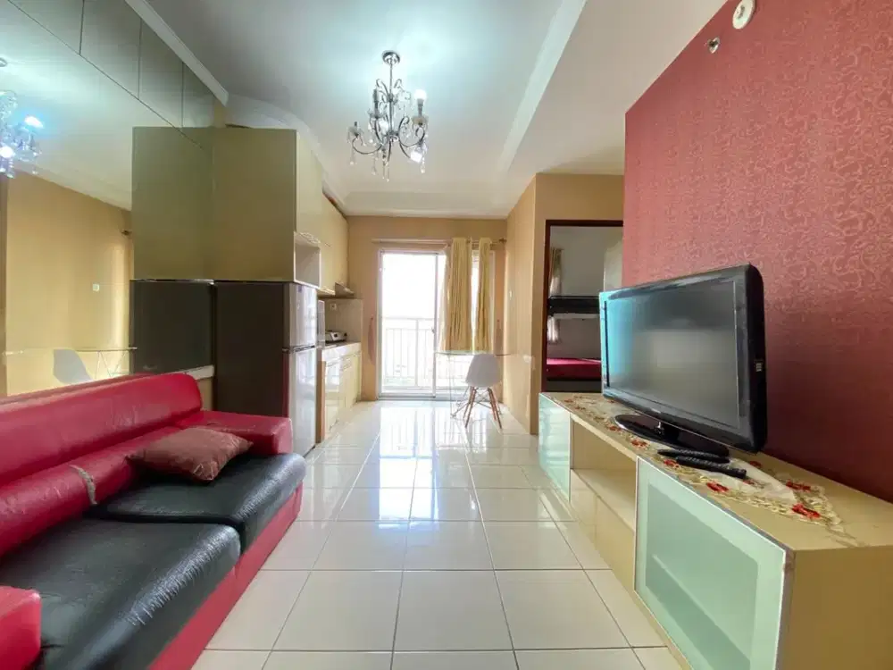 2BR Furnished Apartemen Mediterania Garden Residences 2 - Mall Central Park