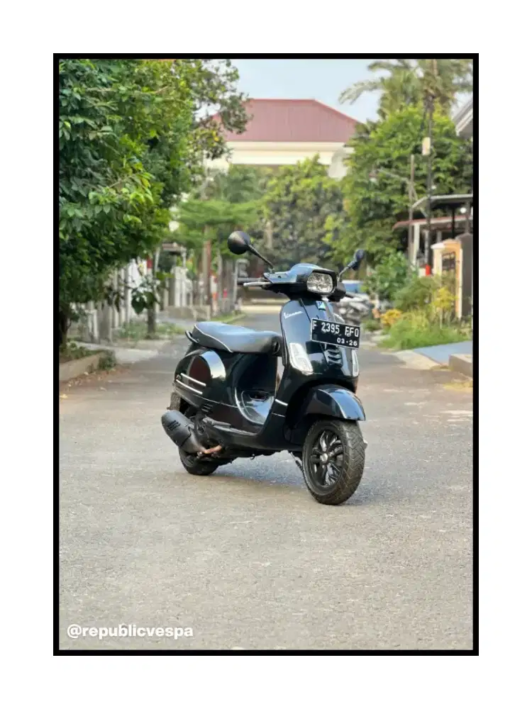 JUAL PIAGGIO VESPA S 125 IGET LED TH 2020 PERFECT CONDITION