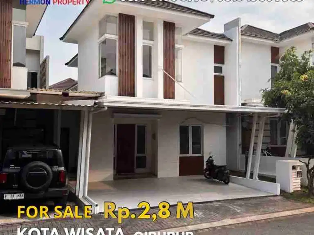 Dijual Rumah Siap huni dekat sekolah Penabur , Kota wisata Cibubur