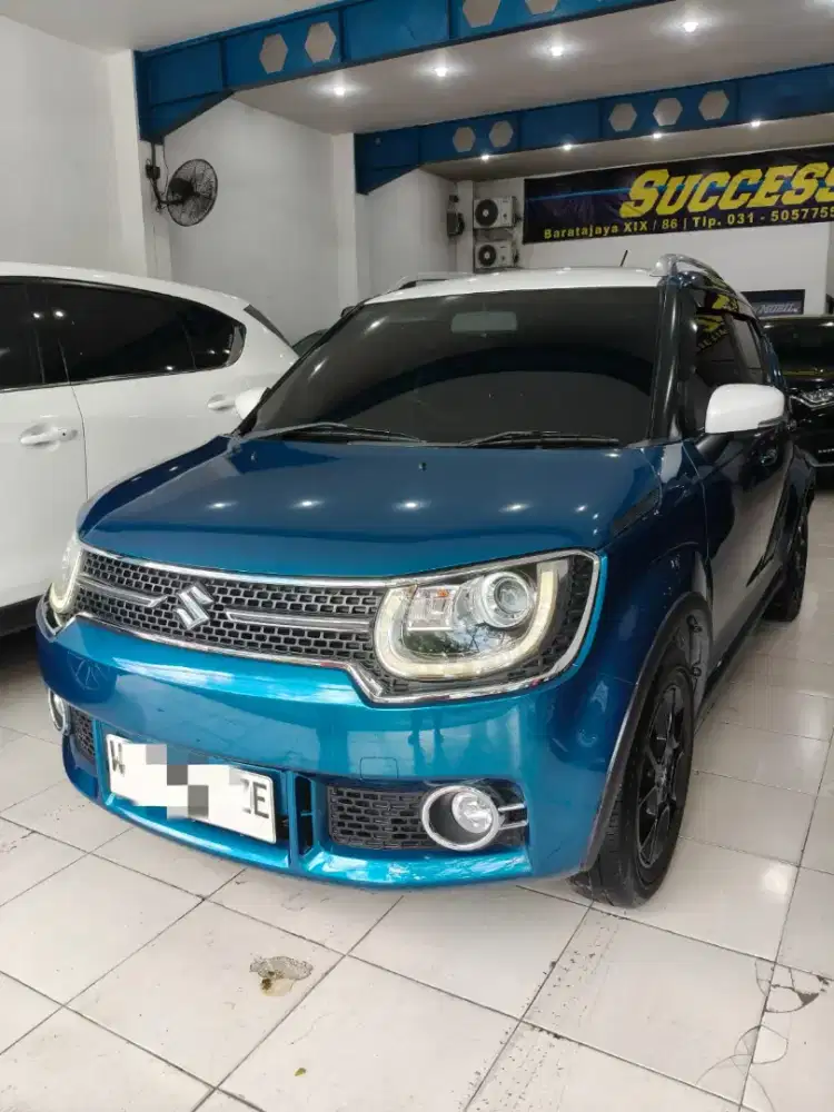 Suzuki Ignis GX 2018 Matic Biru Sangat Terawat