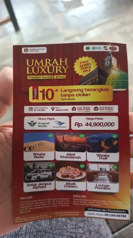 Loker agent trevel umroh dan haji