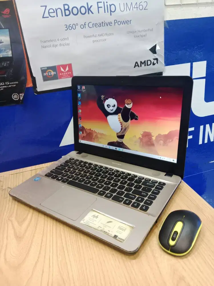 PROMO LAPTOP KULIAH ASUS X441N INTEL CELERON RAM 2GB HDD 500GB